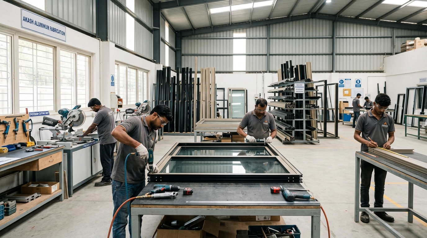 Aluminium Window Fabrication