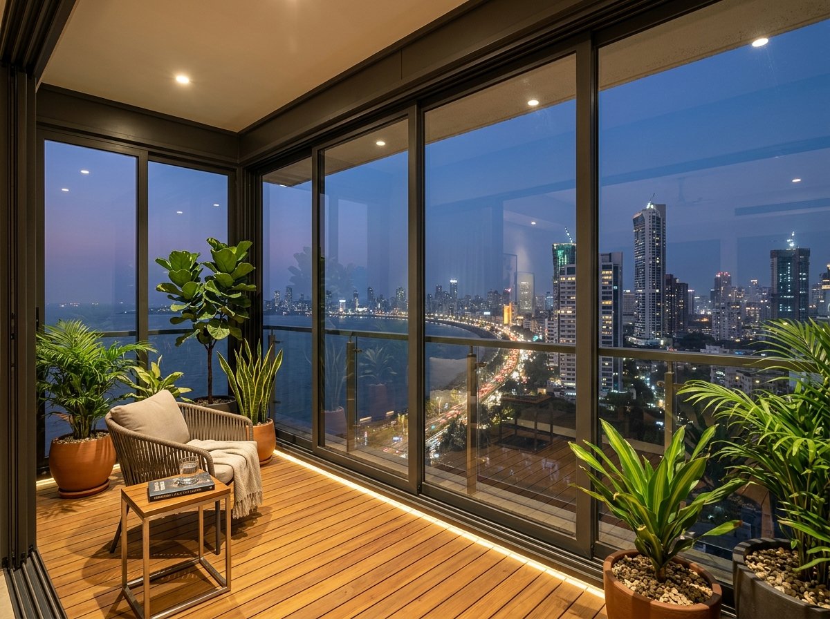 Aluminium Balcony Windows