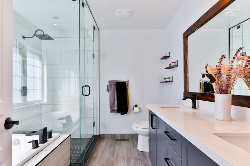 Shower Door Installation