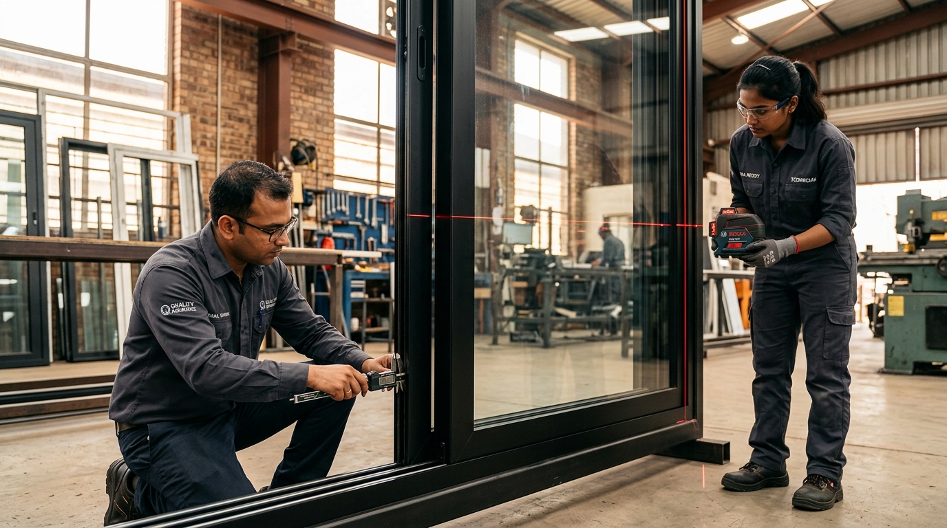 Ankit Sliding Window Quality Inspection and Laser Caliber Measurement Mumbai